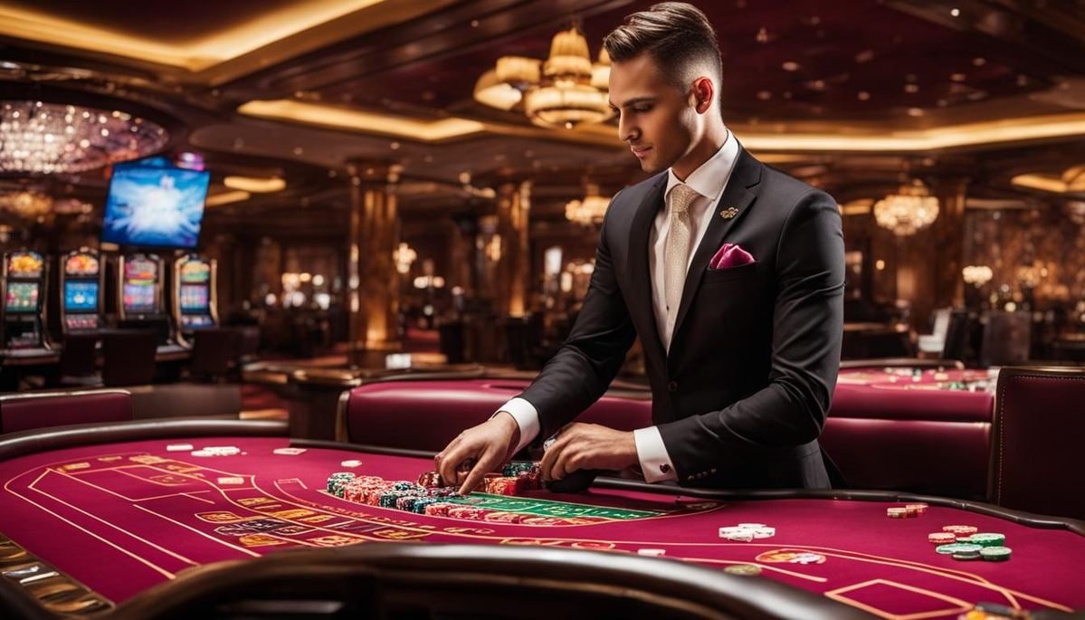 Live dealer spinning Auto Roulette wheel in rekap2d studio with real-time bet settlement display